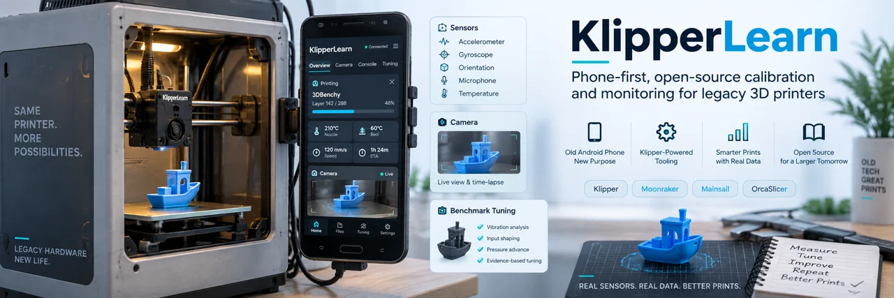 Concept illustration of a legacy printer with a phone companion